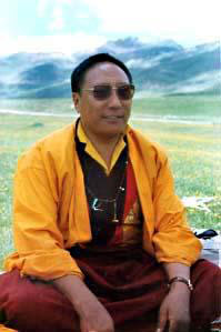 Kyabje Dorzong Rinpoche In Tibet