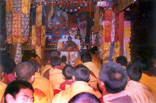 Kyabje Dorzong Rinpoche In Tibet