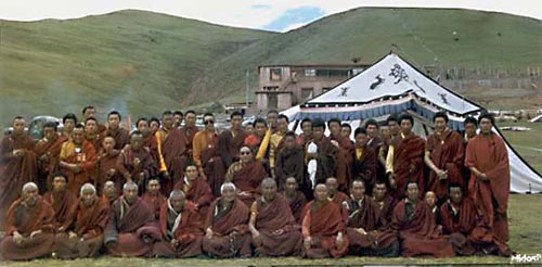 Kyabje Dorzong Rinpoche In Tibet